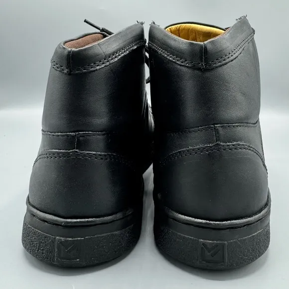Sandro Moscoloni Men's Wisconsin High-Top Sneaker Shoes, Black, Size 11.5 D