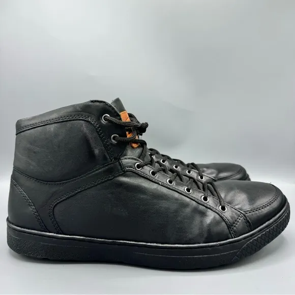 Sandro Moscoloni Men's Wisconsin High-Top Sneaker Shoes, Black, Size 11.5 D