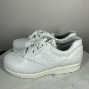SAS Free Time White Leather Shoes Sneakers Womans Size 8.5