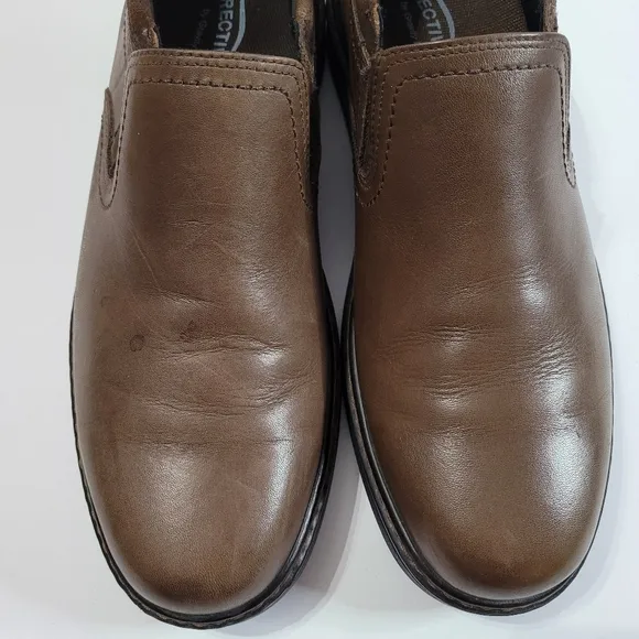 SAS Mens Step Slip On Loafer In Mahogany  size 11N