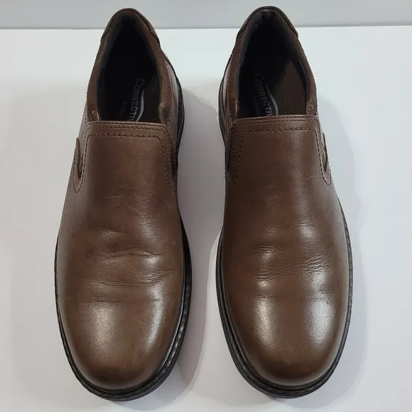 SAS Mens Step Slip On Loafer In Mahogany  size 11N