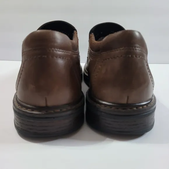 SAS Mens Step Slip On Loafer In Mahogany  size 11N