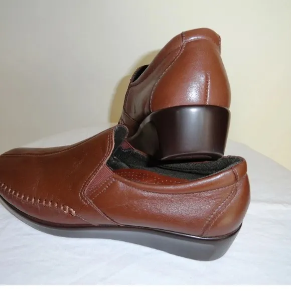 SAS Tripad Shoes Comfort Foot Drean Slip On Brown Size 10 Women's Loafer New