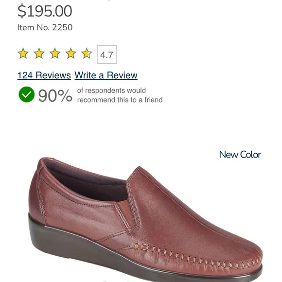 SAS Tripad Shoes Comfort Foot Drean Slip On Brown Size 10 Women's Loafer New
