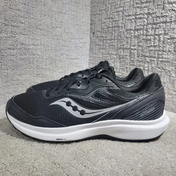 Saucony Cohesion 16 Men's Size 12 US Black Running Sneaker Shoes S20781-10