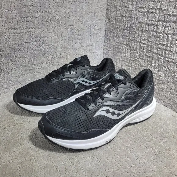 Saucony Cohesion 16 Men's Size 12 US Black Running Sneaker Shoes S20781-10