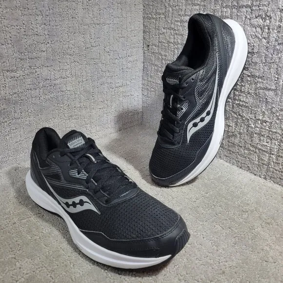 Saucony Cohesion 16 Men's Size 12 US Black Running Sneaker Shoes S20781-10