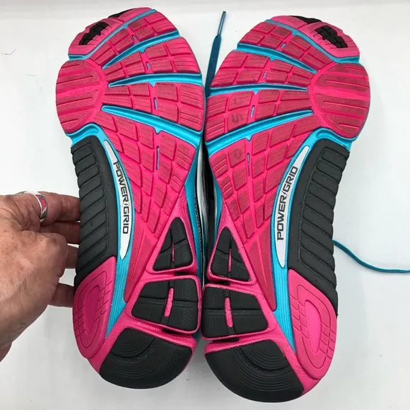 Saucony Cortana 3 Power Grid Sneakers, White/Blue/Pink, Size 10.5