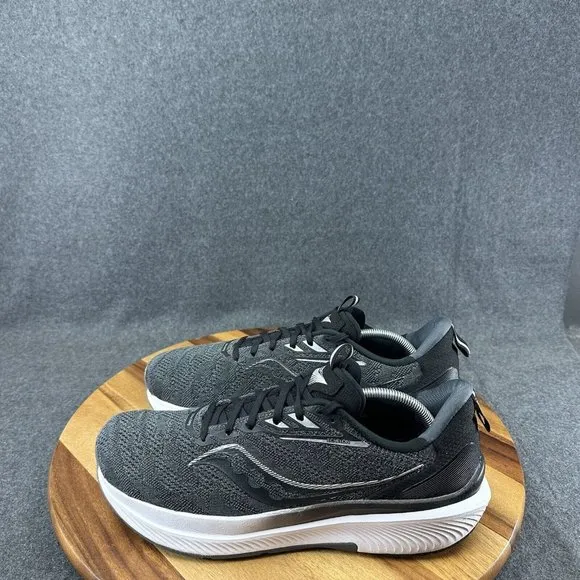 Saucony Echelon 9 S20765-10 Black Running Shoes Sneakers Men’s Sz 12