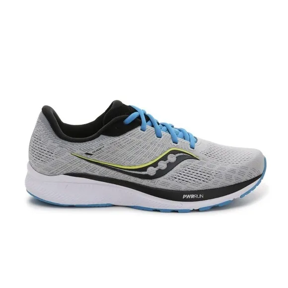 Saucony Guide 14 Gray Blue Running Race Shoes S20654-55 Mens 11.5 New Fast Ship