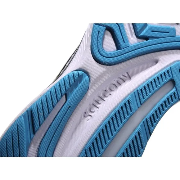Saucony Guide 14 Gray Blue Running Race Shoes S20654-55 Mens 11.5 New Fast Ship