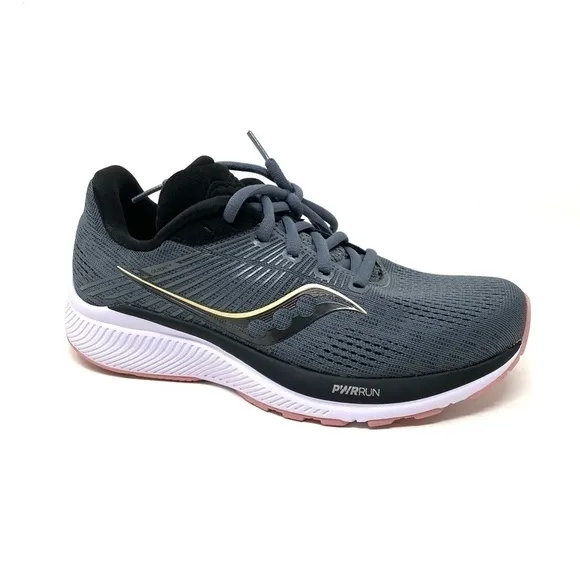 Saucony Guide 14 Women's Running Charcoal, Rose S10654-45