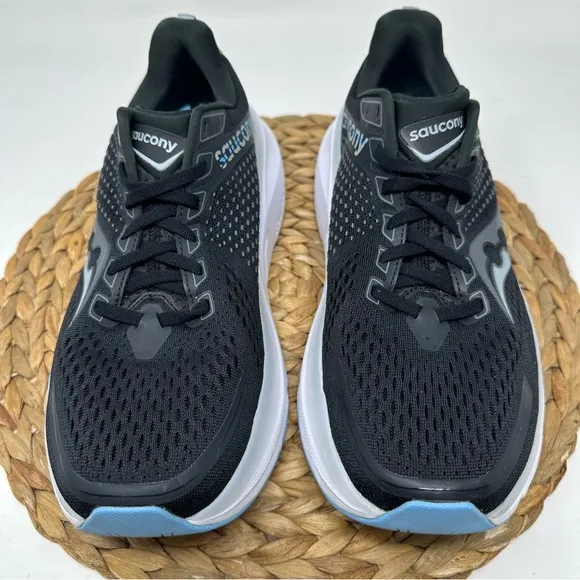 Saucony Guide 17 Running Shoes Black Fog Size 11 Women's, 9.5 Men's