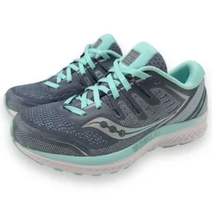 Saucony Guide ISO 2 Womens Size 6.5 WIDE Running Shoes Gray