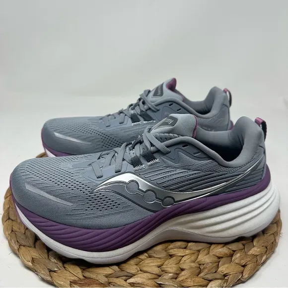 SAUCONY Hurricane 24 Running Shoes Flint Viola Size 9.5 Women's