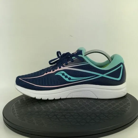 Saucony Kinvara 10 Everun Blue/White Running Shoes S10467-1 Women's Size 10