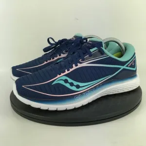 Saucony Kinvara 10 Everun Blue/White Running Shoes S10467-1 Women's Size 10