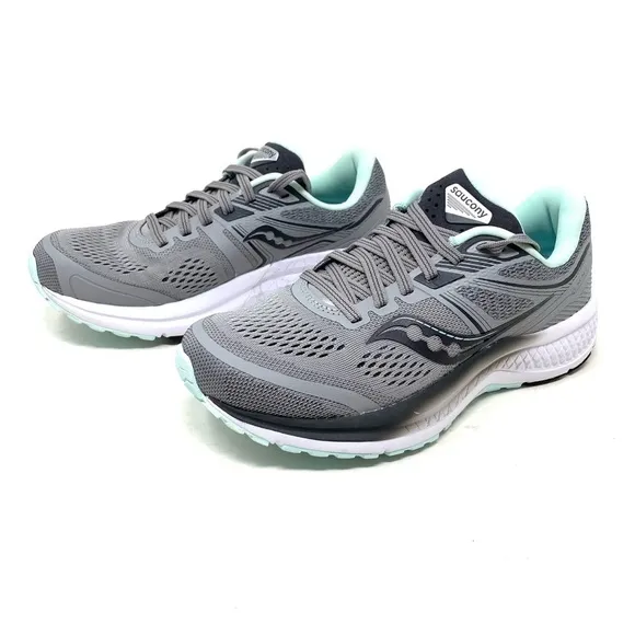 Saucony Omni 19 Running Shoes Alloy/Sky