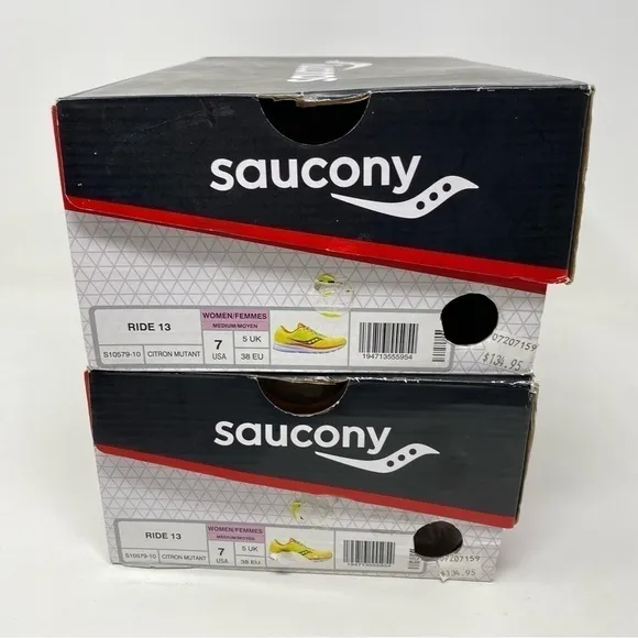 Saucony Ride 13 Citron Mutant Running Shoes