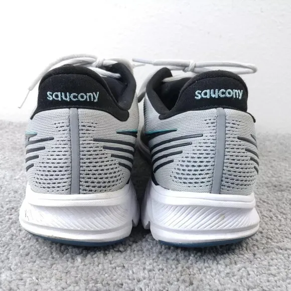 Saucony Ride 14 Mens 14 Gray Running Shoes Athletic Sneakers Gray Trainers Low
