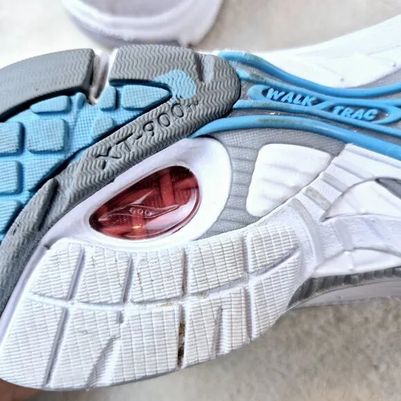 Saucony Women's Grid Integity ST2 XT-900 Walking Shoes Sneakers White/Sliver 7 D