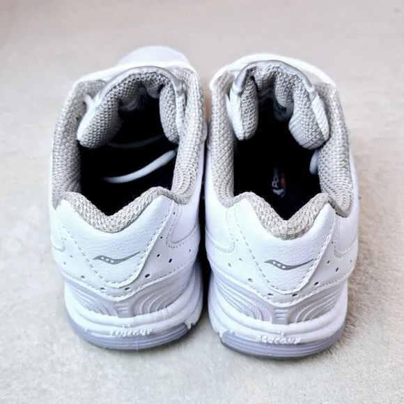 Saucony Women's Grid Integity ST2 XT-900 Walking Shoes Sneakers White/Sliver 7 D