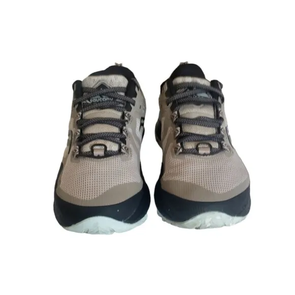 Saucony Xodus 10 Trail Running Shoes S10555-35 Moonrock Black Women's Size 7