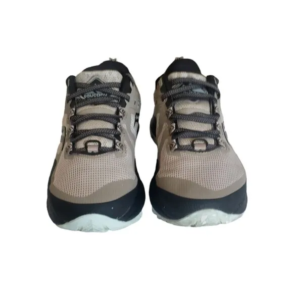 Saucony Xodus 10 Trail Running Shoes S10555-35 Moonrock Black Women's Size 7