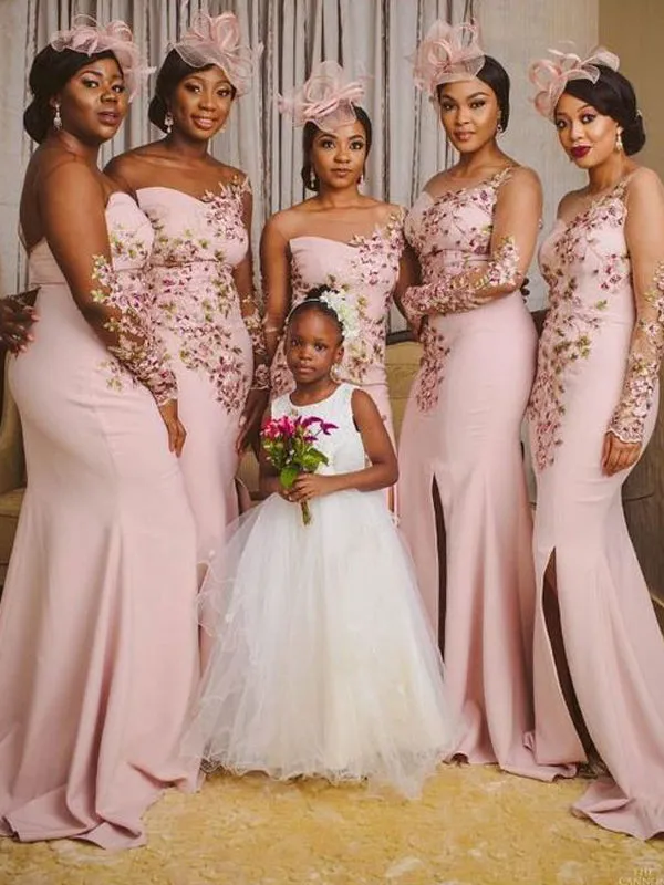 Sexy Sweetheart Mermaid Lace Cheap Bridesmaid Dresses,SFWG00346