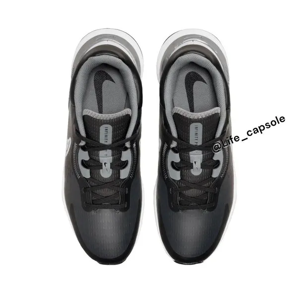 Size 10.5 WIDE Nike Infinity Pro‎ 2 Golf Black White Cool Grey DM8449-001 NEW