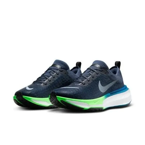 Size 11 Nike ZoomX Invincible Run FK 3 Thunder Blue Men Running Shoes DR2615 403
