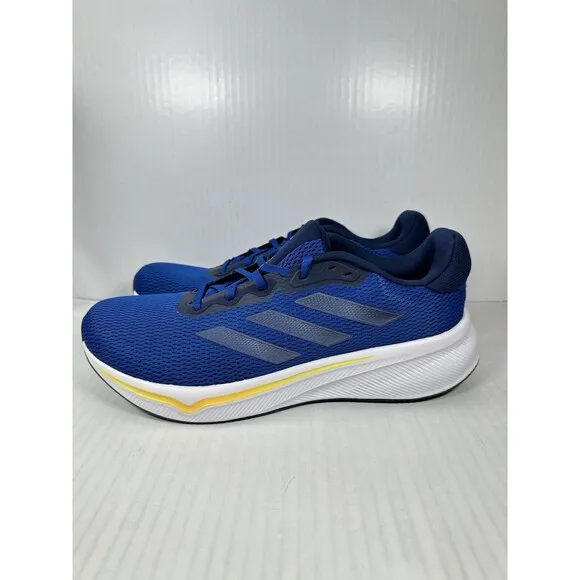 Size 11.5 Men’s Adidas Response Running Shoes Sneakers Blue IF8597 NEW