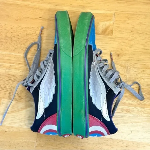 Size 5.5 VANS MARVEL The Avengers Captain America