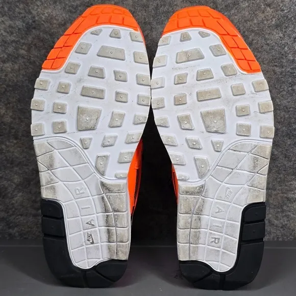 Size 6 - Nike Air Max 1 Women's Running‎ Shoes Just Do It Orange 917691-800