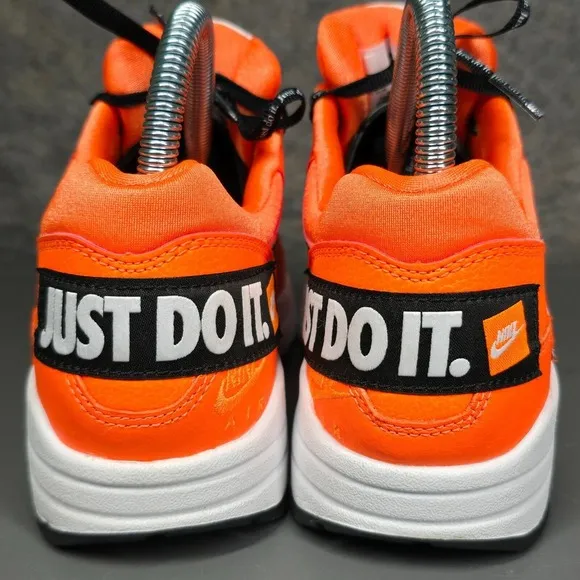Size 6 - Nike Air Max 1 Women's Running‎ Shoes Just Do It Orange 917691-800