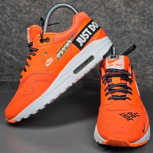 Size 6 - Nike Air Max 1 Women's Running‎ Shoes Just Do It Orange 917691-800