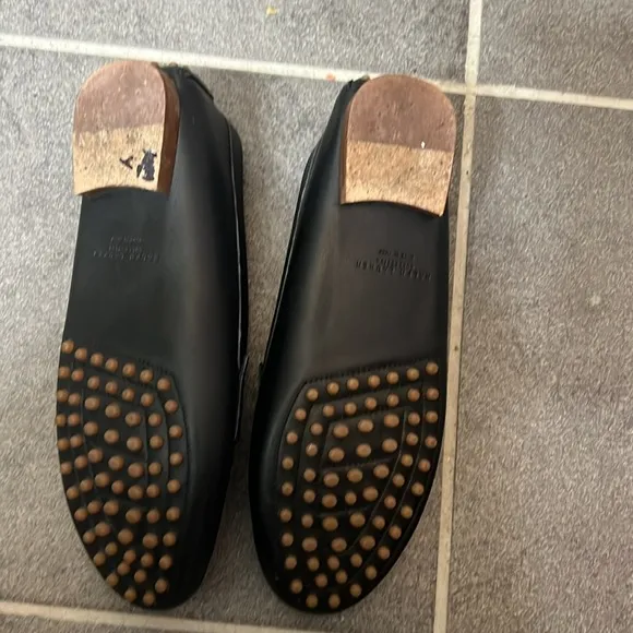 Size 7.5 Ralph Lauren Collection Purple Label Leather DASITA Driving Loafer Shoe