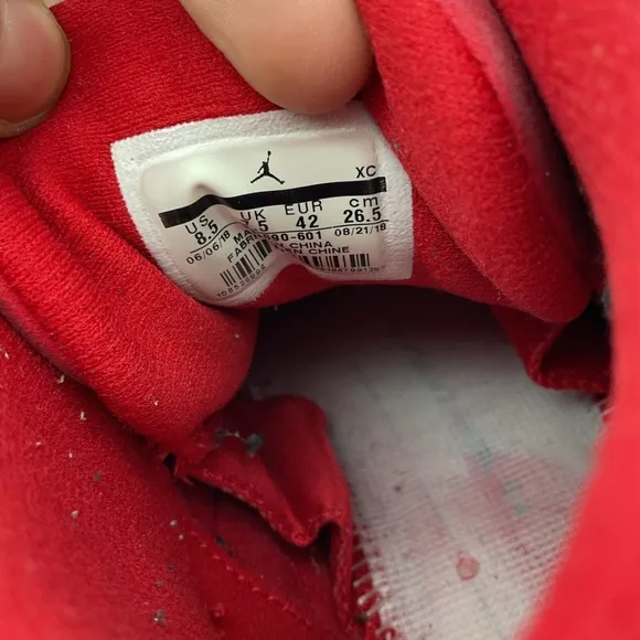 Size 8.5 - Air Jordan 12 Retro Gym Red (130690-601)