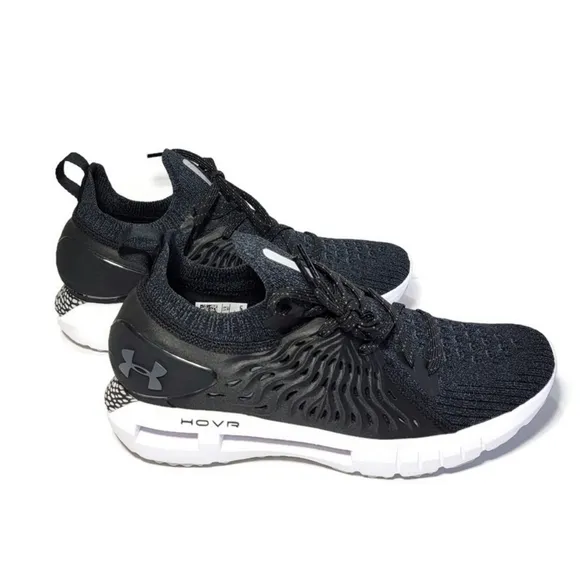 Size 8.5 Women's Under Armour HOVR Phantom Running Shoes 3022600-001 Bla…