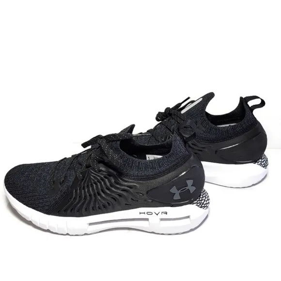 Size 8.5 Women's Under Armour HOVR Phantom Running Shoes 3022600-001 Bla…