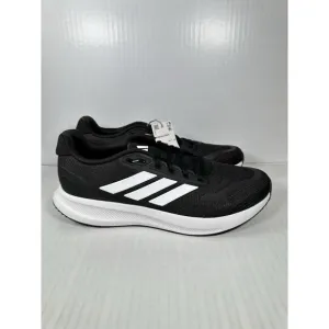 Size 9 Men’s Adidas RUNFALCON 5 CLOUDFOAM Running Sneakers Shoes Black White