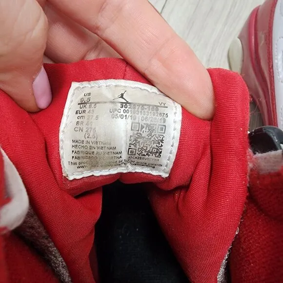 Size 9.5 - Air Jordan 9 Retro Gym Red