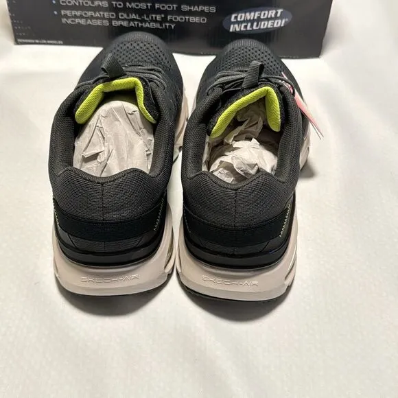 Skechers Air Shoes Mens 9.5 Wide Gray Skech Air Ventura