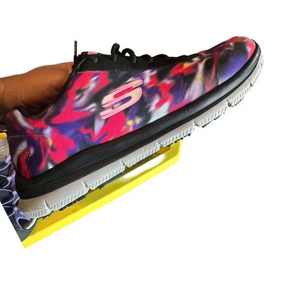 Skechers Colorful Women's Comfort Flex Sr hc Pro Sr Healthcare Workers shoes  11
