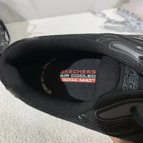 Skechers Goga Mat Go Run Shoes Mens Size 10.5 New