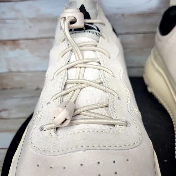 Skechers Mark Nason Men's Size 10.5 Ivory Lace-up Sneaker Shoes
