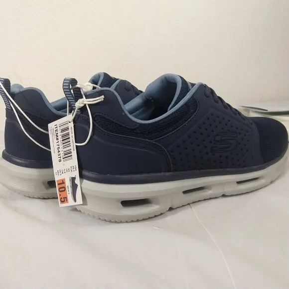 Skechers Men's Glide Lite Pacer Slip-On Sneaker Shoes Navy Blue Size 10.5 US