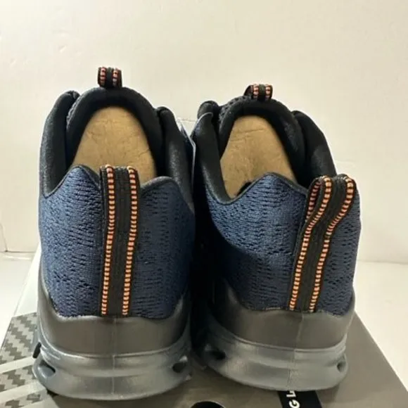 Skechers Men's Glide Step Fasten Up Navy/Black Size 7.5  New in Box