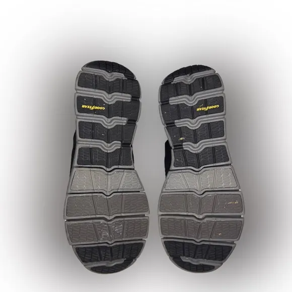 Skechers Men's Glide-Step Flex Black Athletic Shoes, Size 9.5 Mens