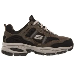 Skechers Mens Memory 51241 Foam Leather Running Sneakers shoes sz 8.5